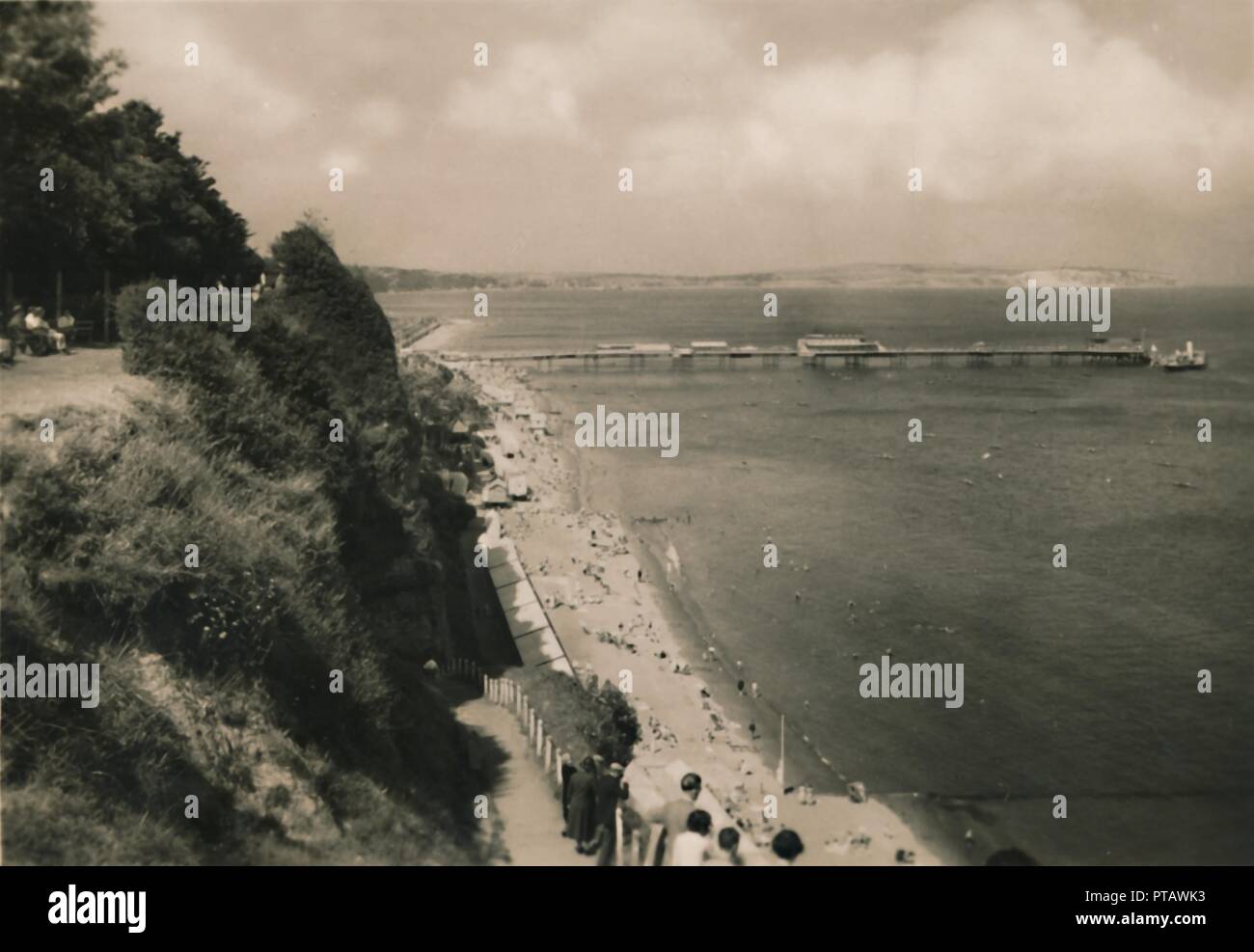 «Hanklin, I.W.', de Appley Steps', c1920. Créateur : Inconnu. Banque D'Images