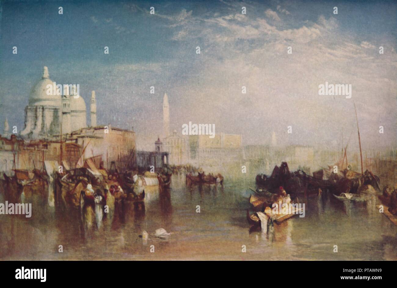 "Venise", 1840, (c1950). Organisateur : JMW Turner. Banque D'Images