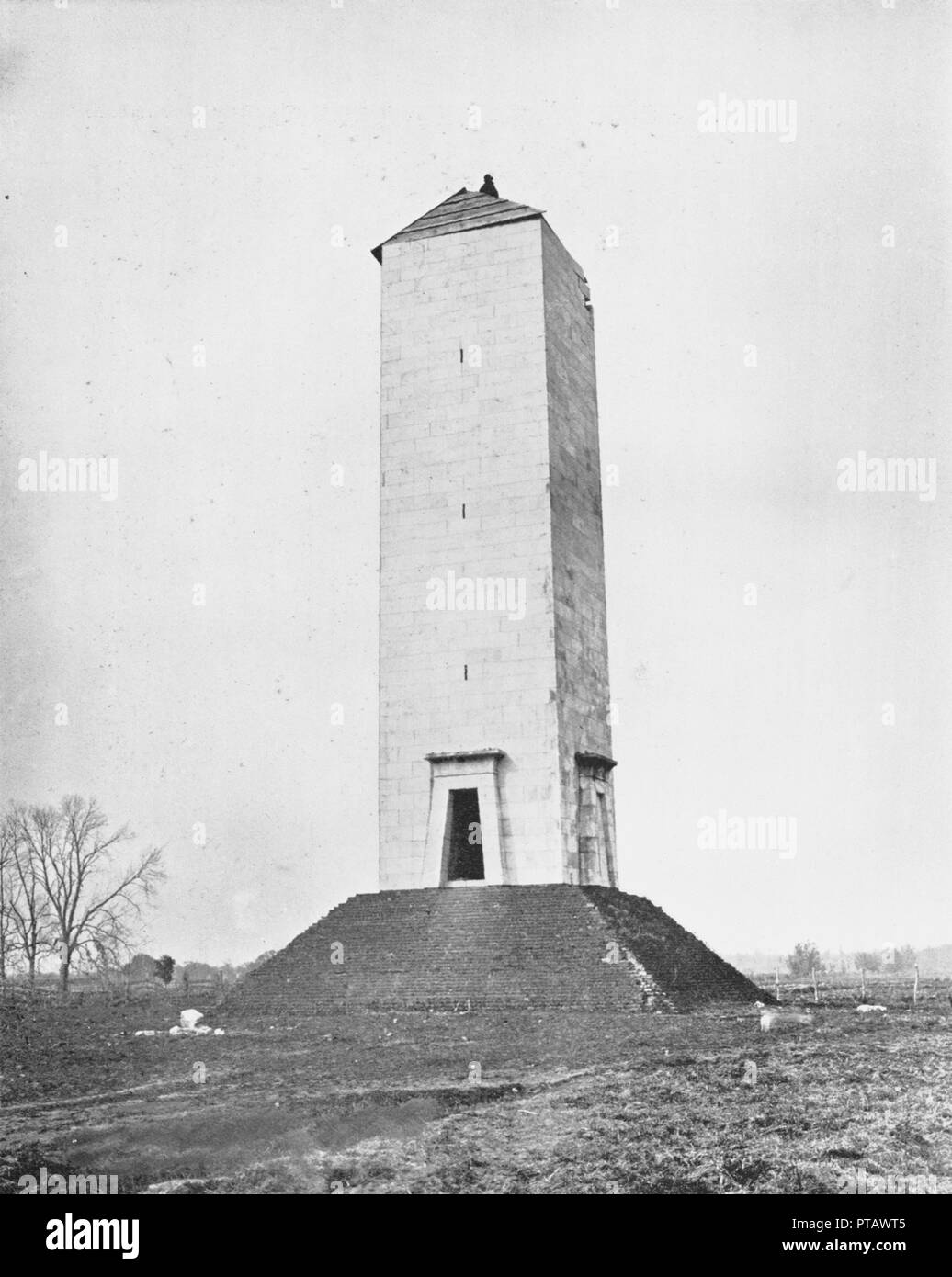 Chalmette Monument, bataille de La Nouvelle-Orléans, Louisiane, Etats-Unis, c1900. Créateur : Inconnu. Banque D'Images