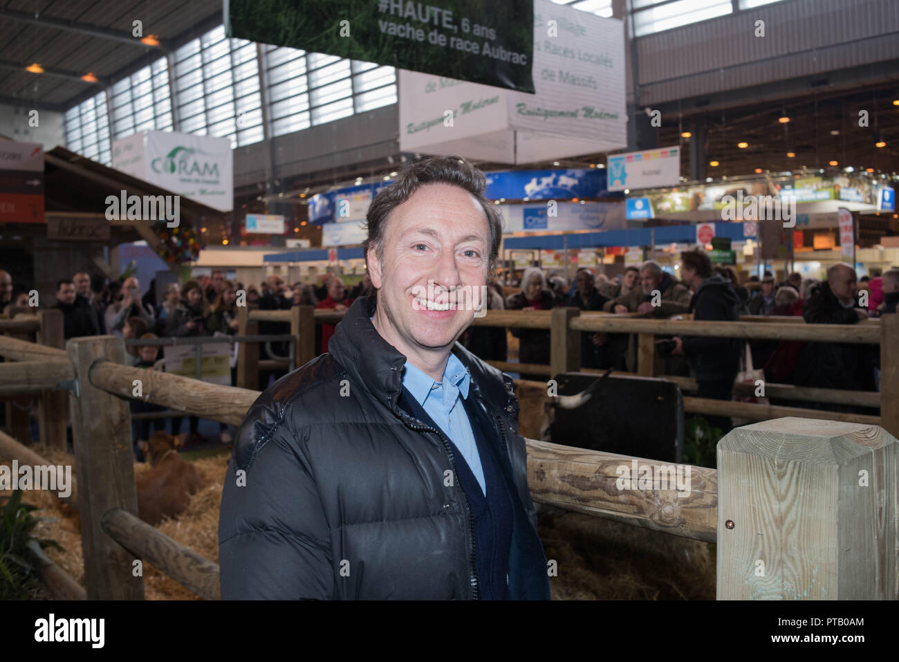 Stéphane Bern au Salon International de l'agriculture 2018 Banque D'Images
