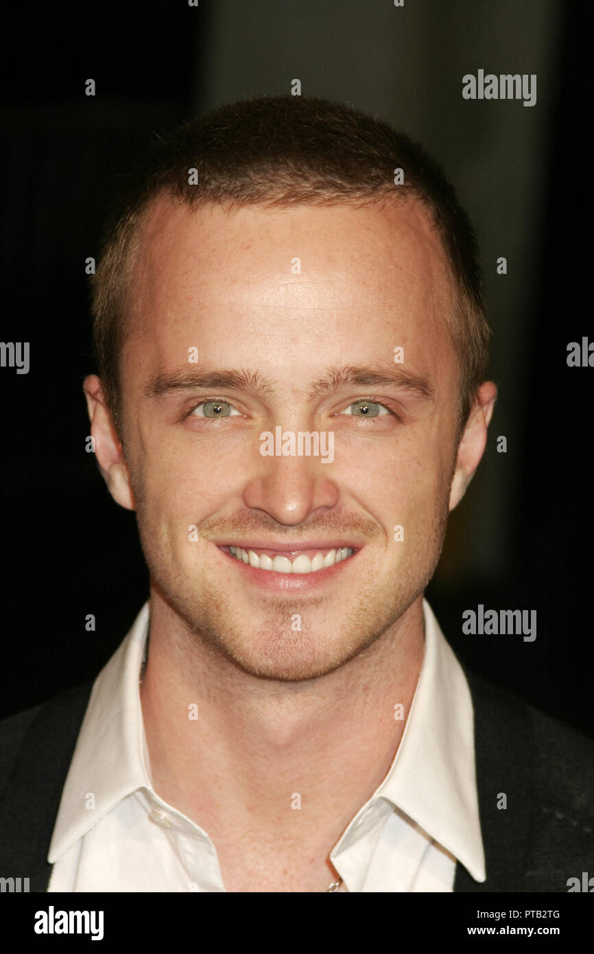 Aaron Paul 01/14/09 'Big Love' Premiere 3e Saison @ Le Dôme de Cinerama, Hollywood Photo de Kuroda Ima/HNW / PictureLux 33680 Numéro de référence de dossier 002HNW Banque D'Images