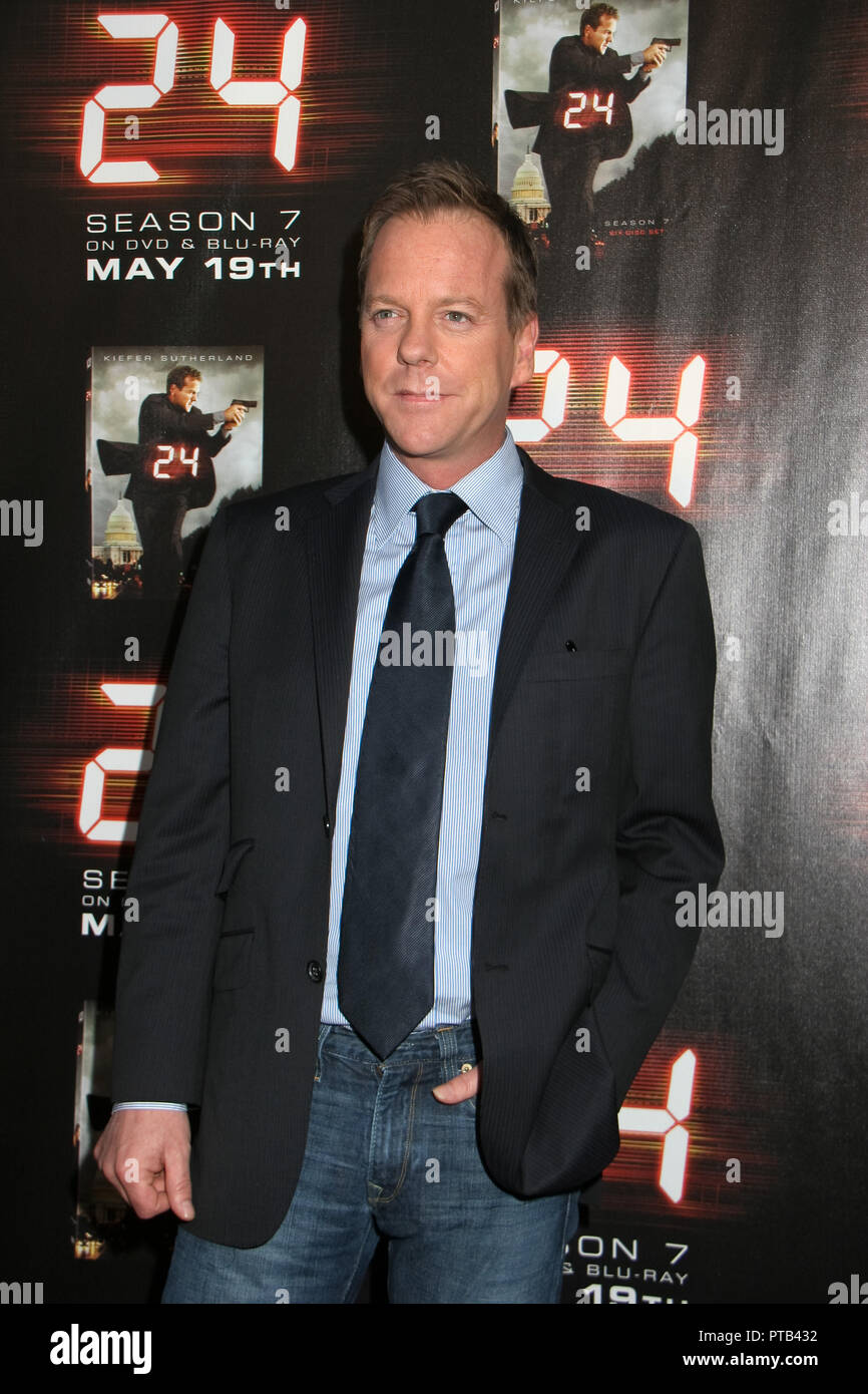 Keifer SUTHERLAND 05/12/09 ''24' Saison 7 Academy' dépistage @ Wadsworth Theatre, Los Angeles Photo de Megumi Torii/HNW / PictureLux 33680 Numéro de référence de dossier 401HNW Banque D'Images