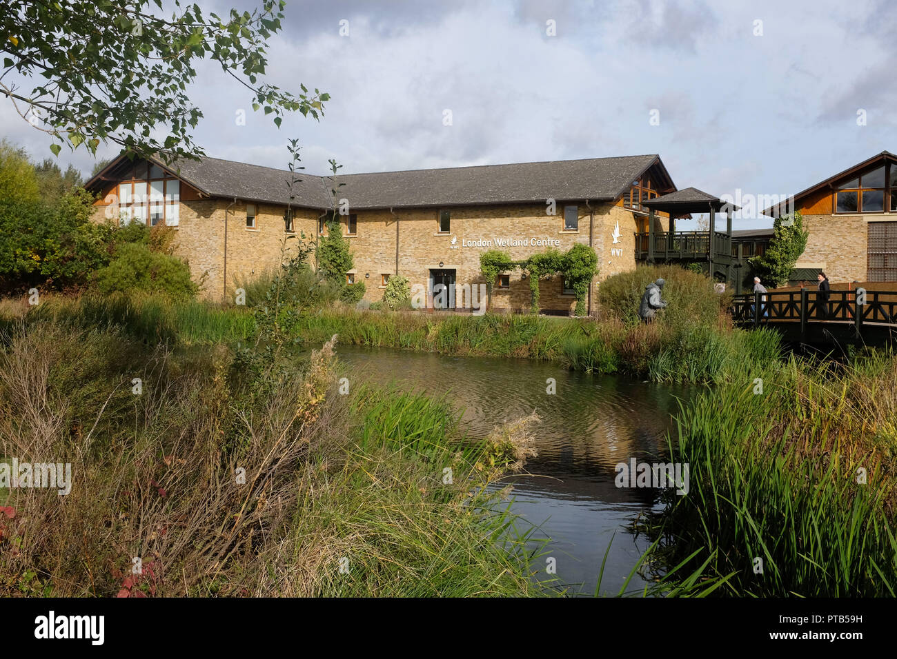 La London Wetlands Centre à Barnes UK Banque D'Images