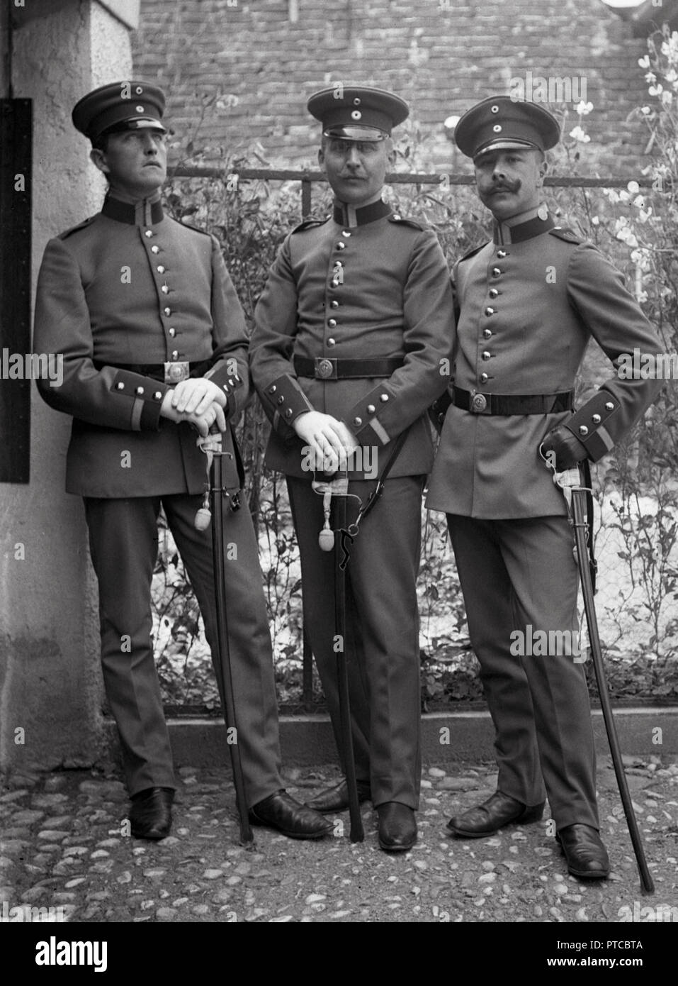 Uniformen Deutsches Heer / Deutsches Reich - uniformes de l'armée allemande / Empire allemand Banque D'Images