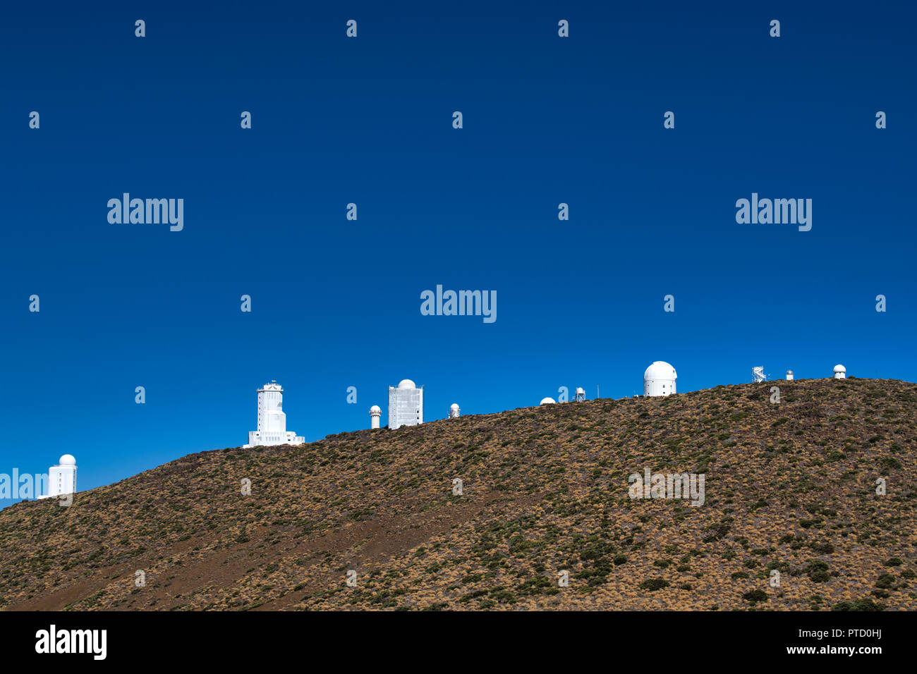 Observatorio del Teide, Observatoire de Pico del Teide, Tenerife, Canaries, Espagne Banque D'Images