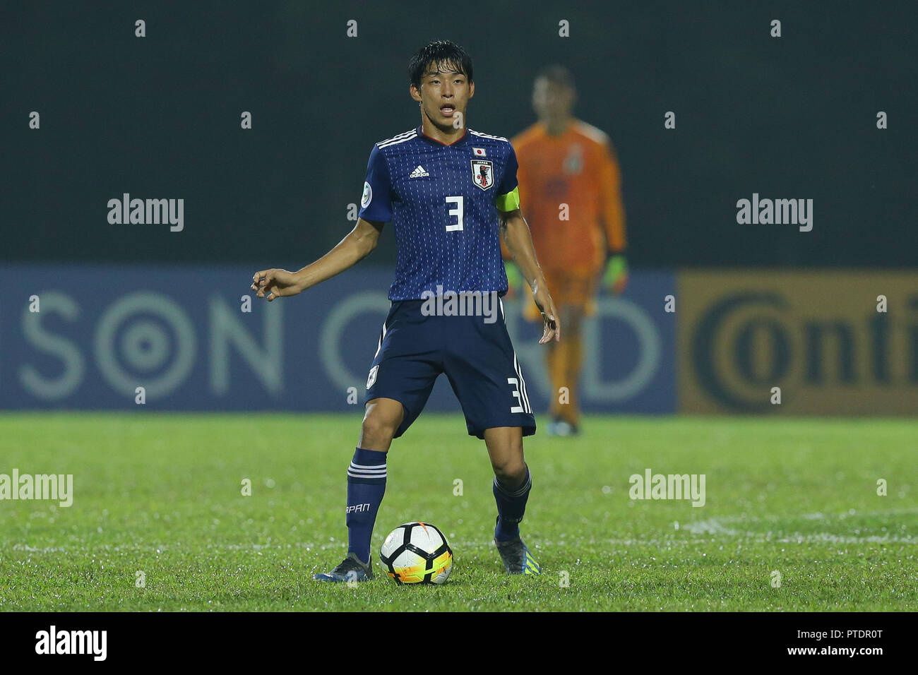 Kuala Lumpur, Malaisie. 29Th Sep 2018. Riku Handa (JPN) Football/soccer : AFC U-16 Championship 2018 match du groupe A entre le Tadjikistan 0-0 Japon à UM Arena Stadium à Kuala Lumpur, Malaisie . Credit : AFLO/Alamy Live News Banque D'Images