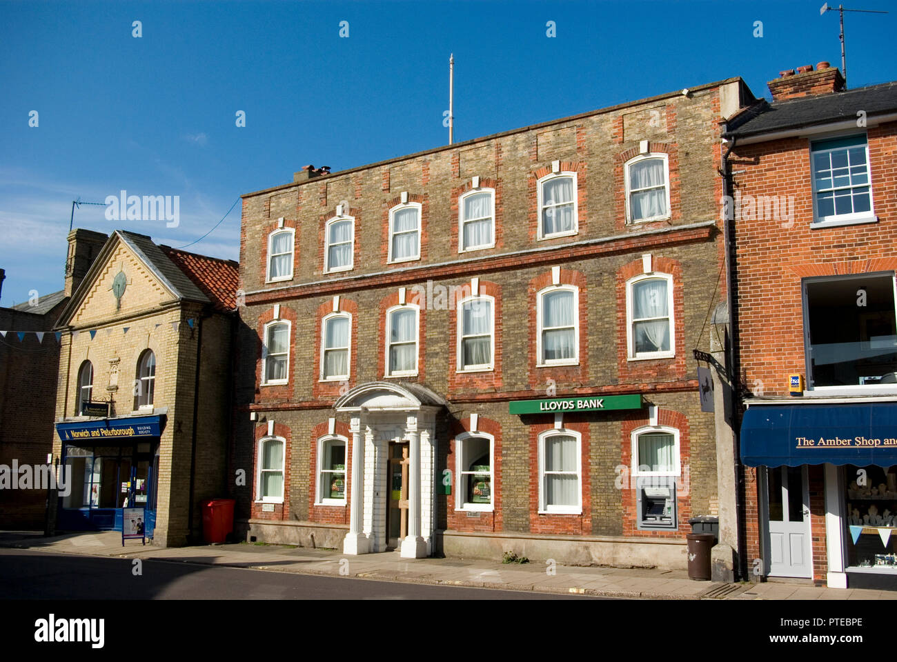La Banque Lloyds, Southwold Banque D'Images