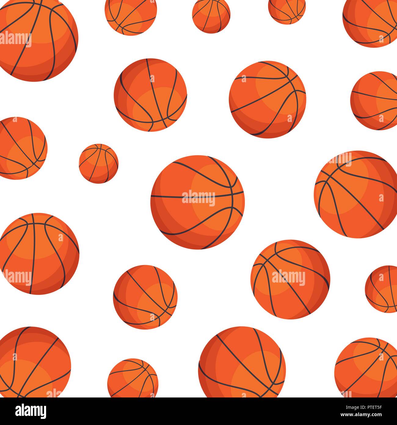 ballon de basket ball l icone du sport image vectorielle stock alamy alamy