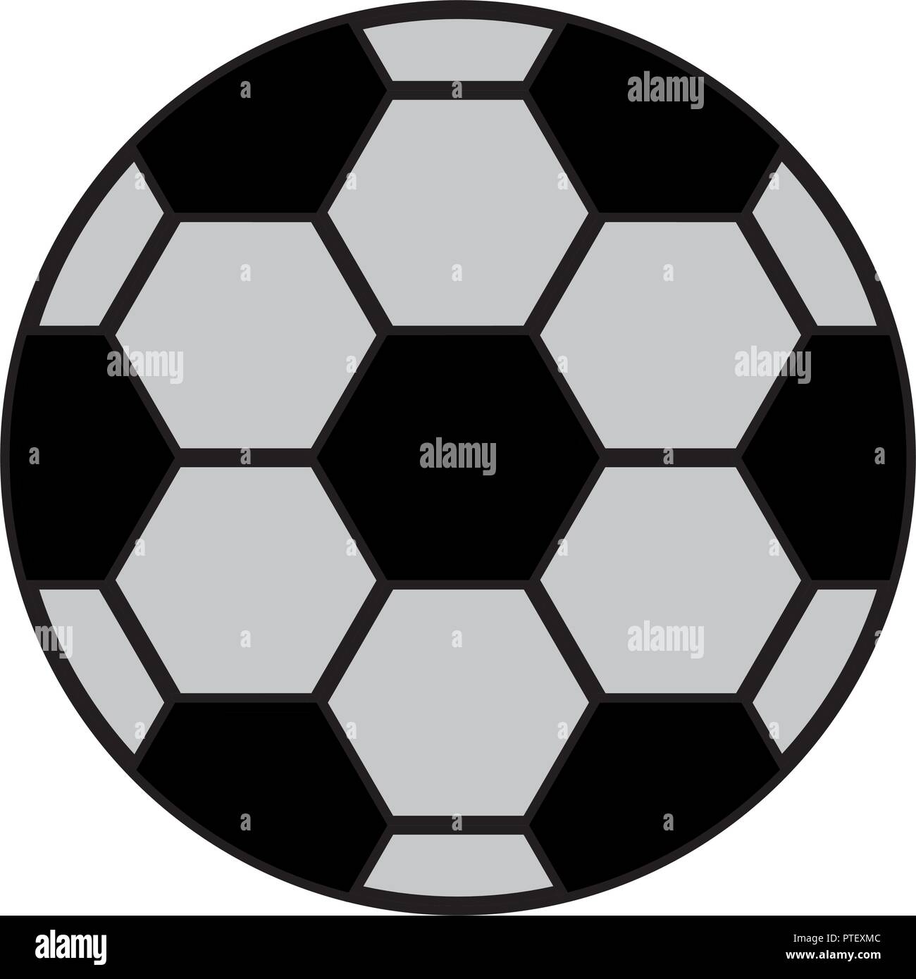 Sport football soccer ball icon Illustration de Vecteur