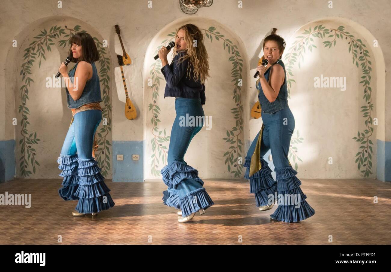 MAMMA MIA ! HERE WE GO AGAIN (2018) JESSICA KEENAN WYNN LILY JAMES ALEXA DAVIES OL PARKER (DIR) UNIVERSAL/COLLECTION MOVIESTORE LTD Banque D'Images