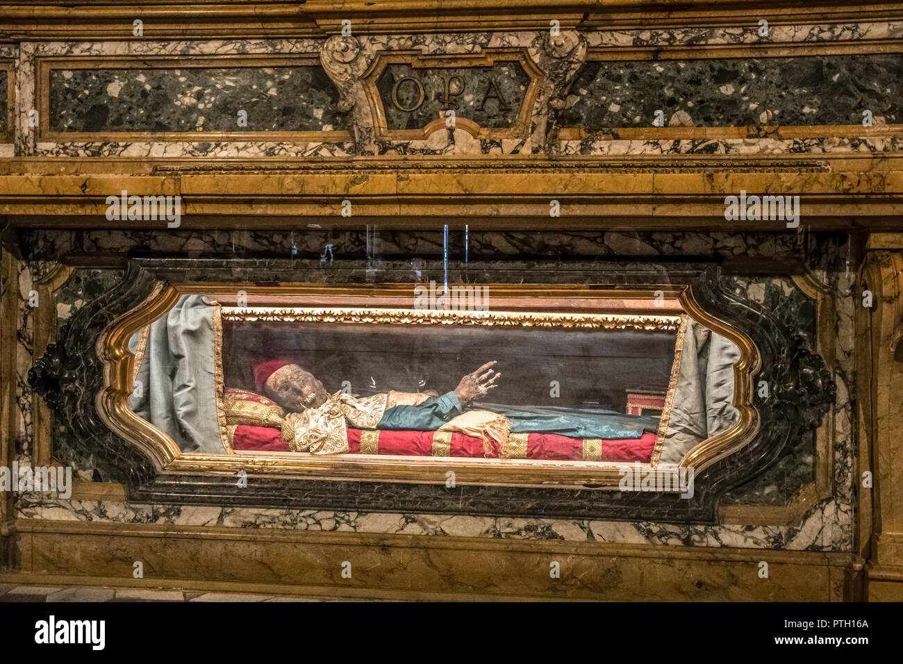 De la cathédrale Saint Martin (Duomo di San Martino) Lucca, Toscane, Italie Banque D'Images