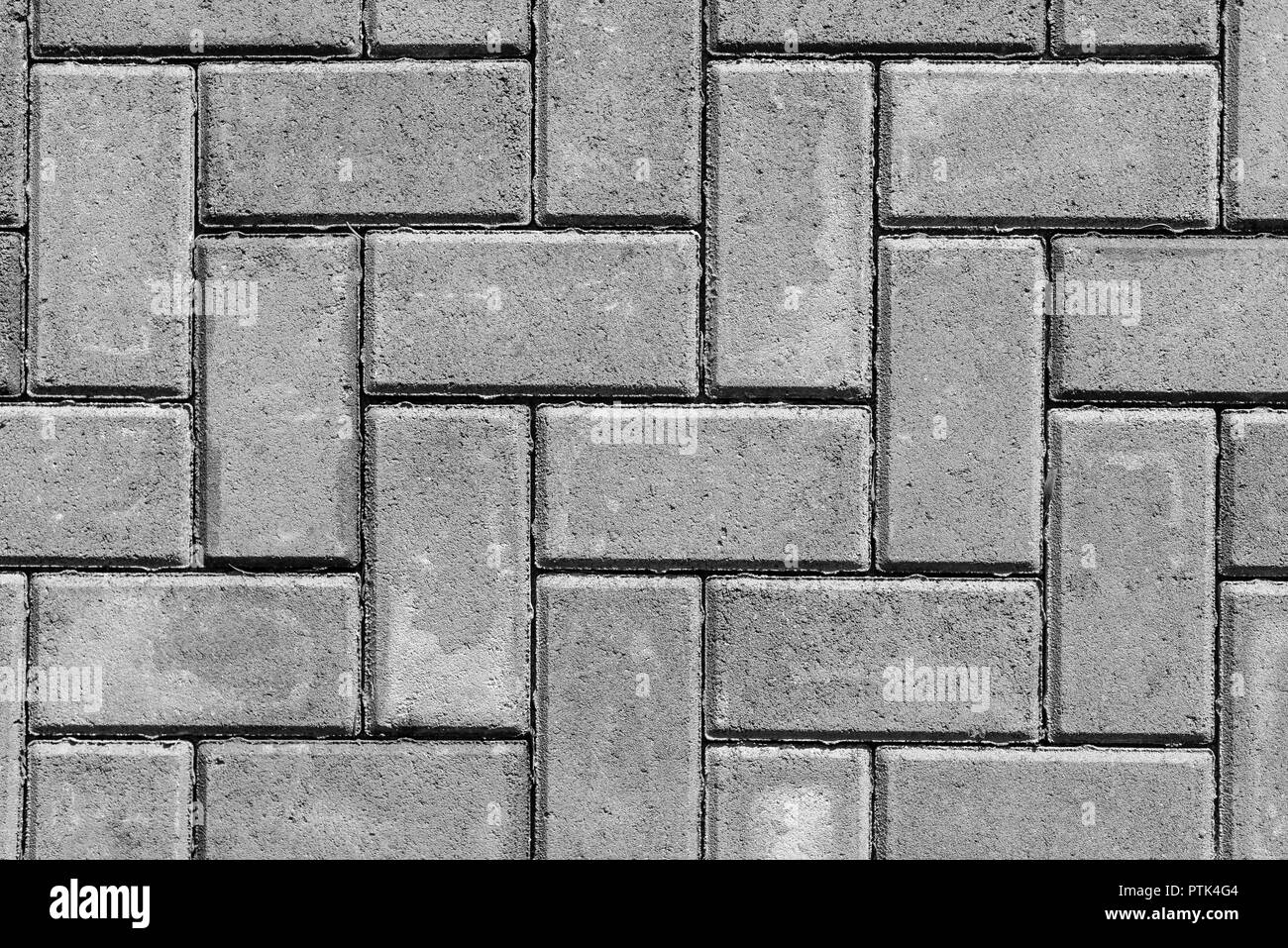 Pavage de texture. Abstract gray fond des chaussées. Banque D'Images