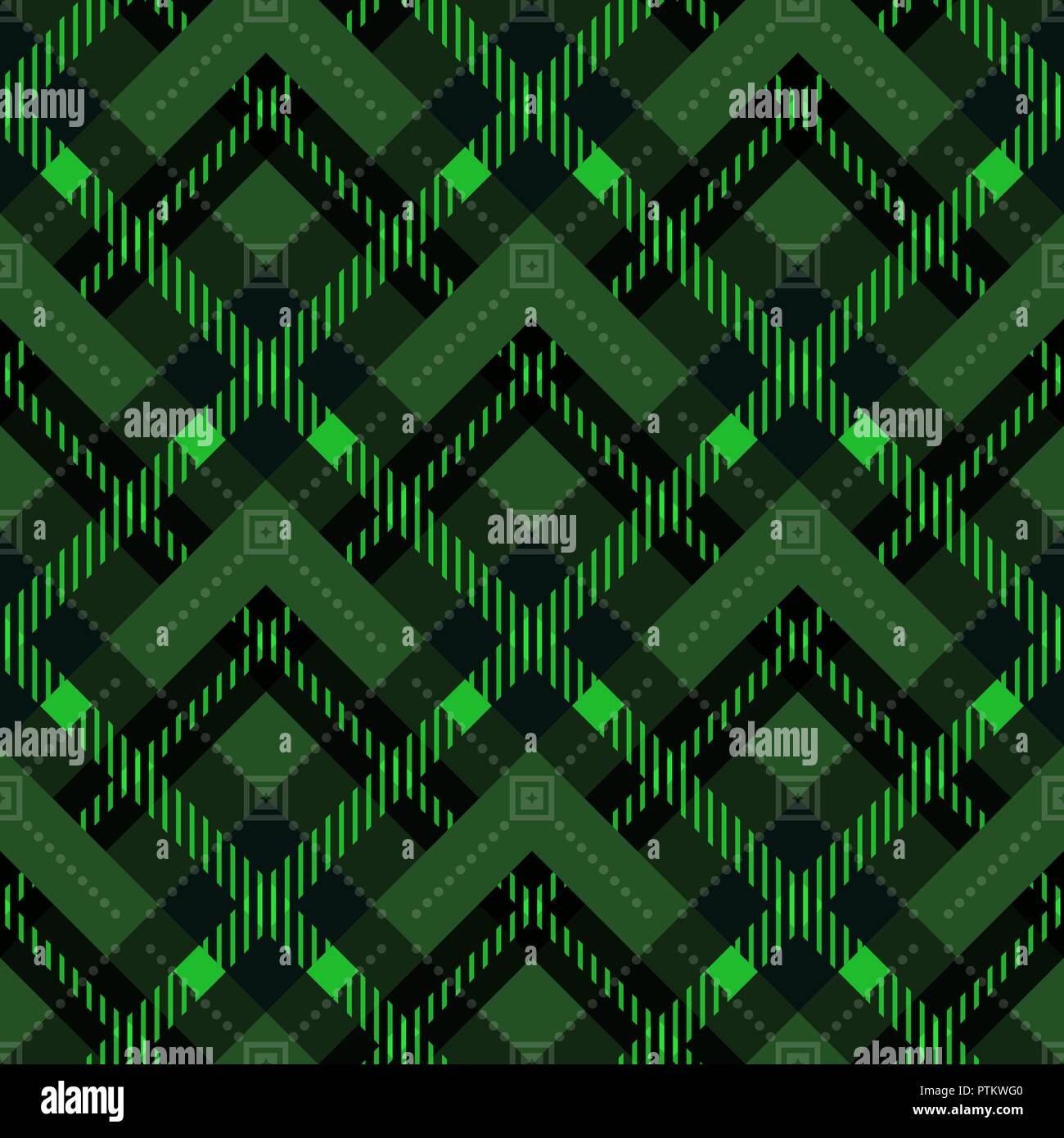 Texture tissu tartan vert peu transparente motif diagonal illustration vecteur EPS10 Illustration de Vecteur