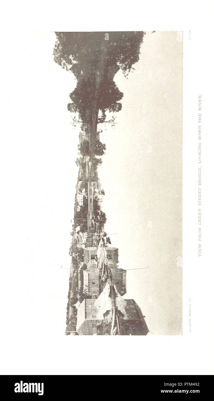 La page 96 de "la célébration du deux cent cinquantième anniversaire de l'incorporation de la ville de Ipswich, Massachusetts . 1884' . Banque D'Images
