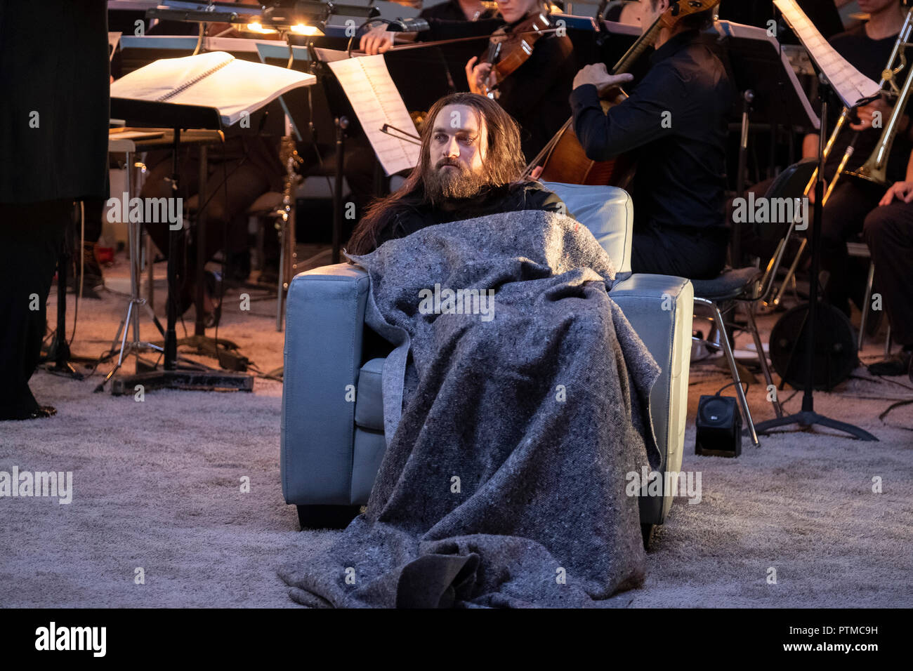 Répétition en 'Staats Oper Usher' musique de Claude Debussy (photo de Saikat Paul / Pacific Press) (Photo par Beata Siewicz / Pacific Press) Banque D'Images