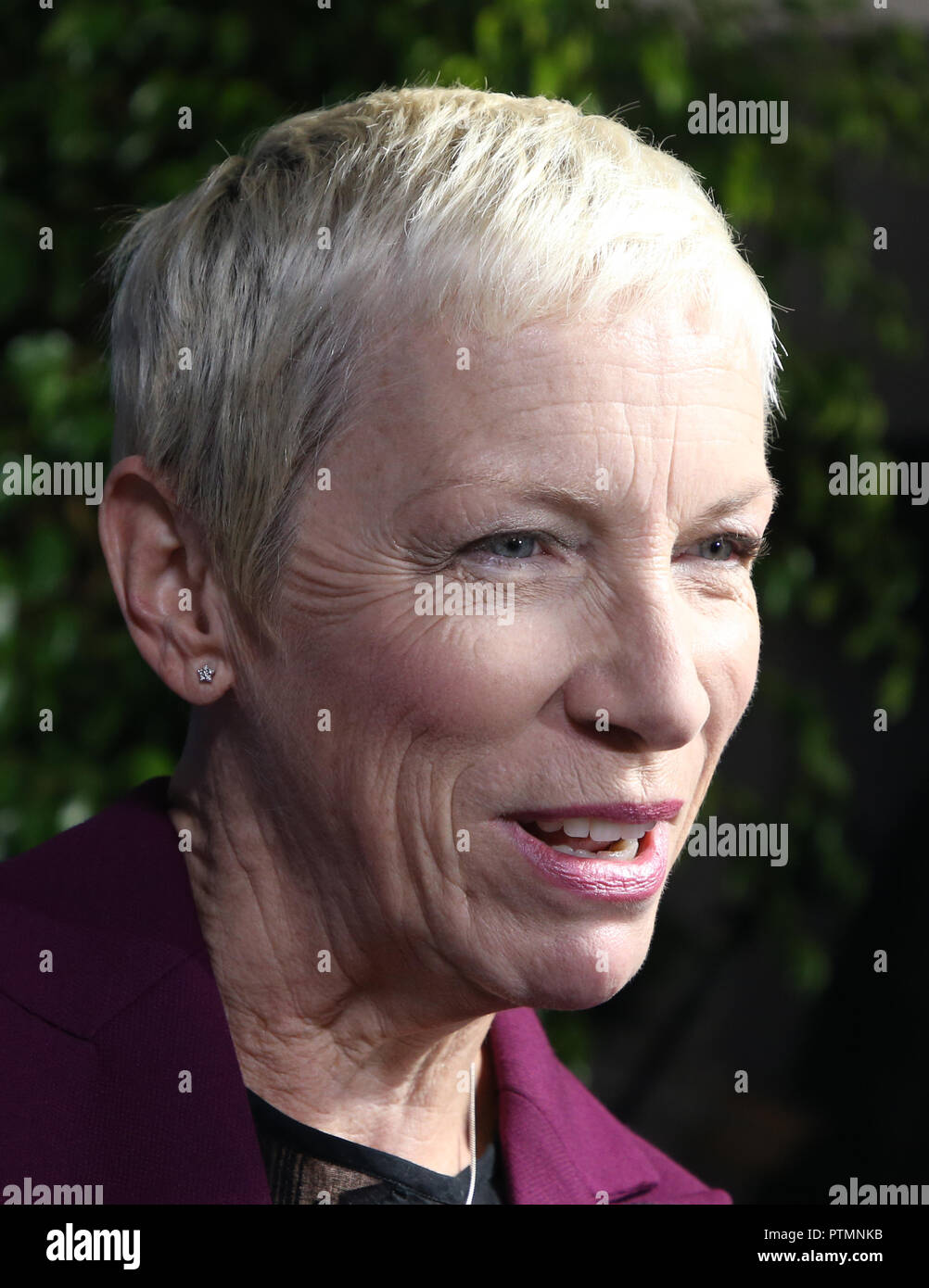 LOS ANGELES, CA - 9 octobre : Annie Lennox, à Porter's Third Annual Gala Femmes incroyables à l'Ebell de Los Angeles en Californie le 9 octobre 2018. Credit : Faye Sadou/MediaPunch Banque D'Images