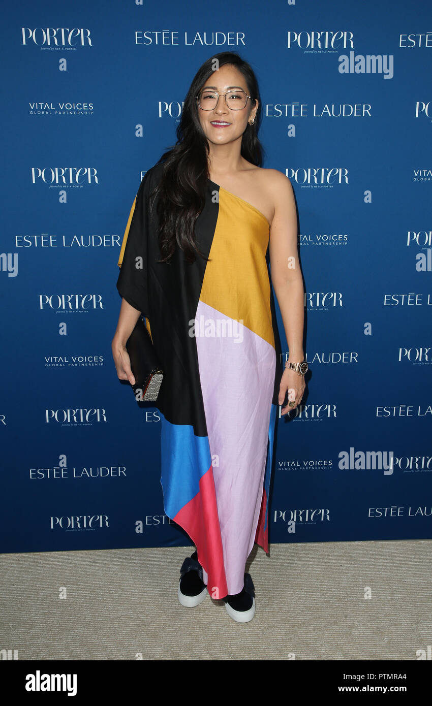 Los Angeles, CA, USA. 9 octobre, 2018. Lisa Nishimura, à Porter's Third Annual Gala Femmes incroyables à l'Ebell de Los Angeles en Californie le 9 octobre 2018. Credit : Faye Sadou/media/Alamy Punch Live News Banque D'Images