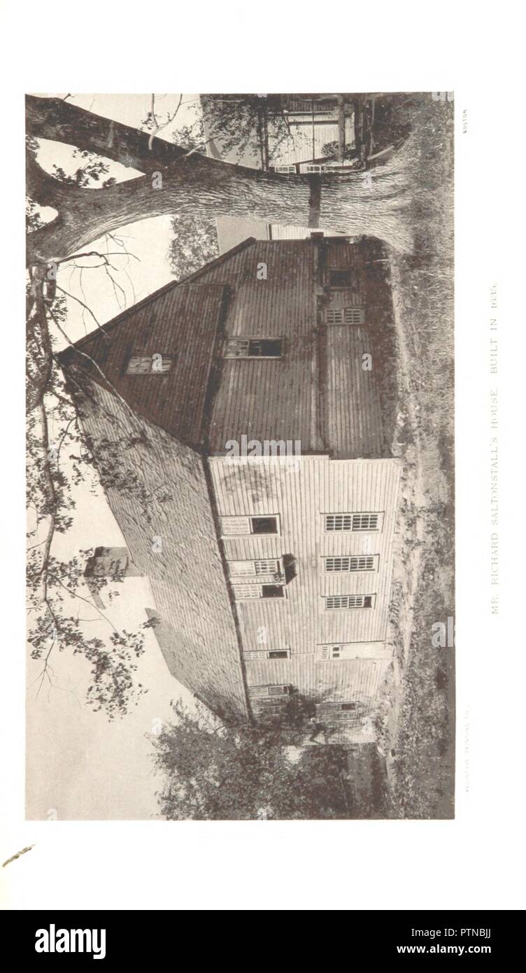 Page 109 de "la célébration du deux cent cinquantième anniversaire de l'incorporation de la ville de Ipswich, Massachusetts . 1884' . Banque D'Images