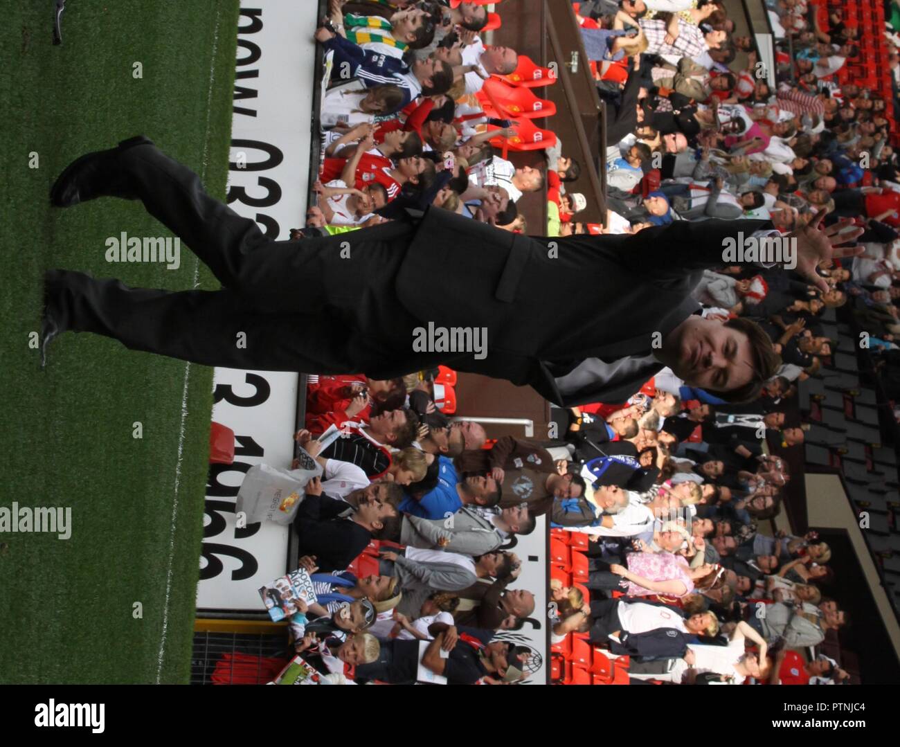 Manchester, UK football soccer célébrité à l'aide de crédit Old Trafford Ian Fairbrother/Alamy Stock Photos Banque D'Images