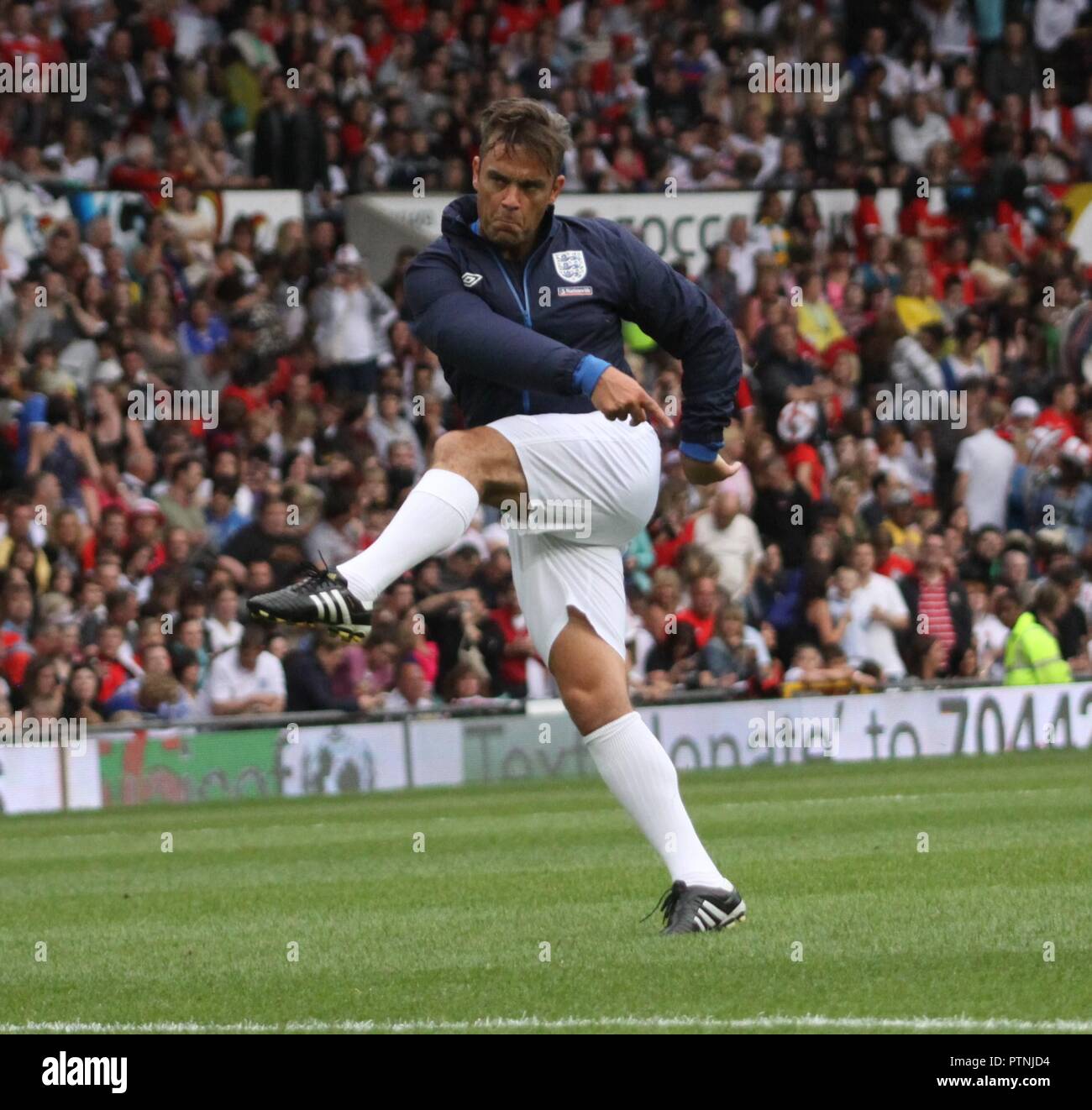 Manchester, UK football soccer célébrité à l'aide de crédit Old Trafford Ian Fairbrother/Alamy Stock Photos Banque D'Images