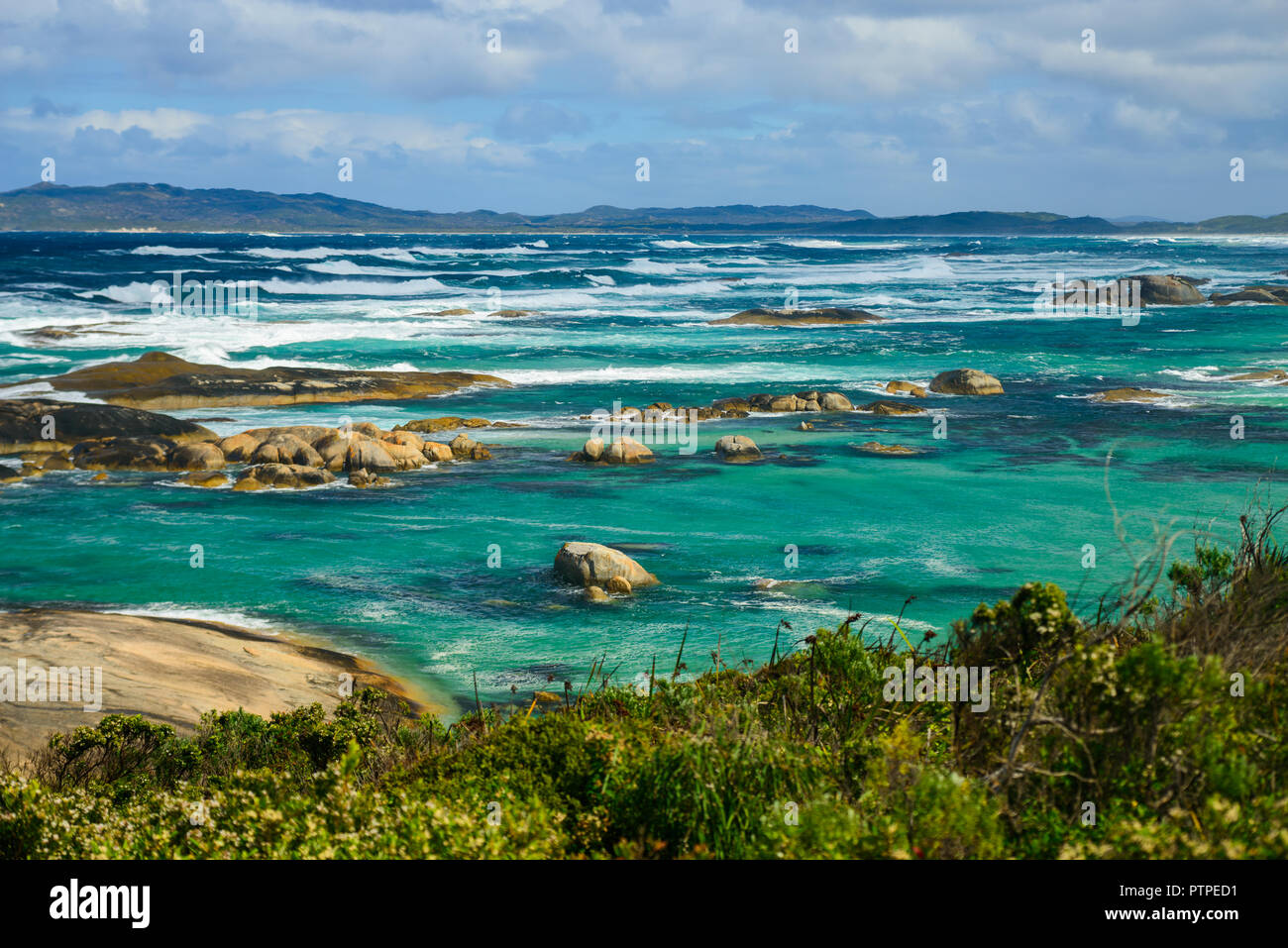 Piscine verts, Western Australia, Australia Banque D'Images