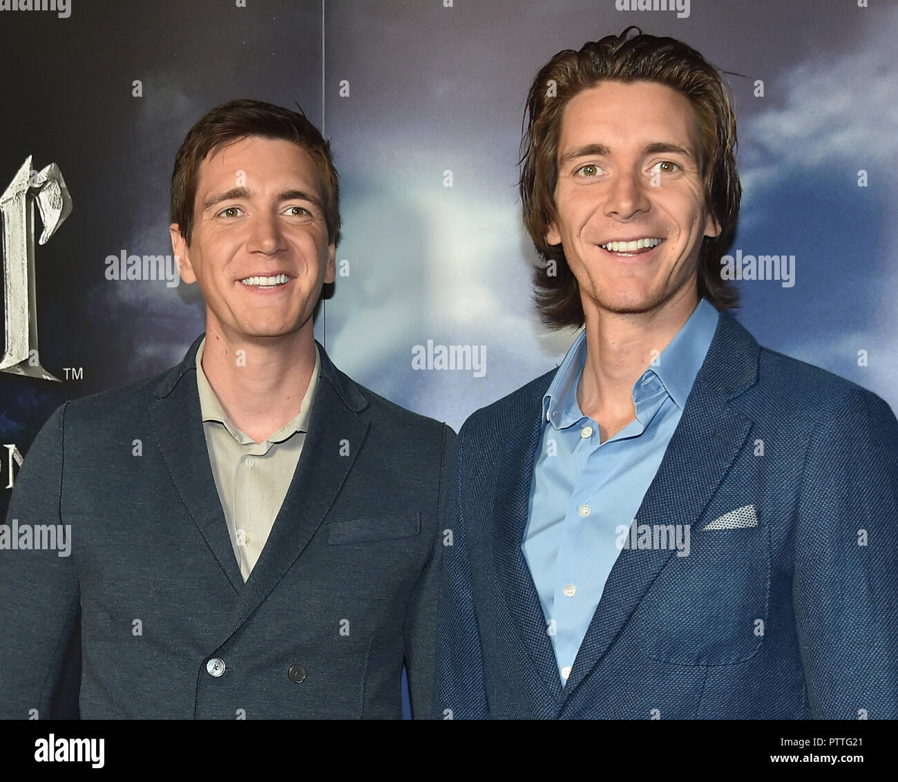 Potsdam, Brandebourg. 11Th Oct, 2018. Les Acteurs James (r) Et Oliver ...