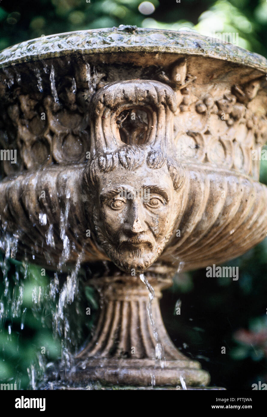 Dispositif de l'eau et de l'urne historique Banque D'Images