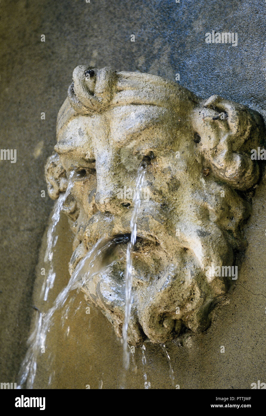 Dispositif de l'eau et de l'urne historique Banque D'Images