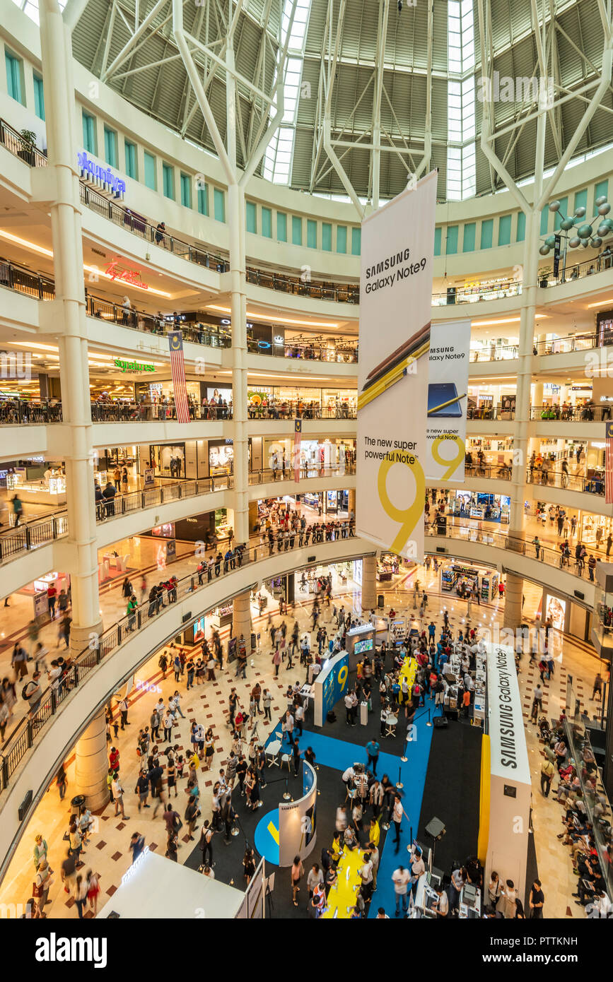 Centre commercial Suria KLCC, Kuala Lumpur, Malaisie Banque D'Images