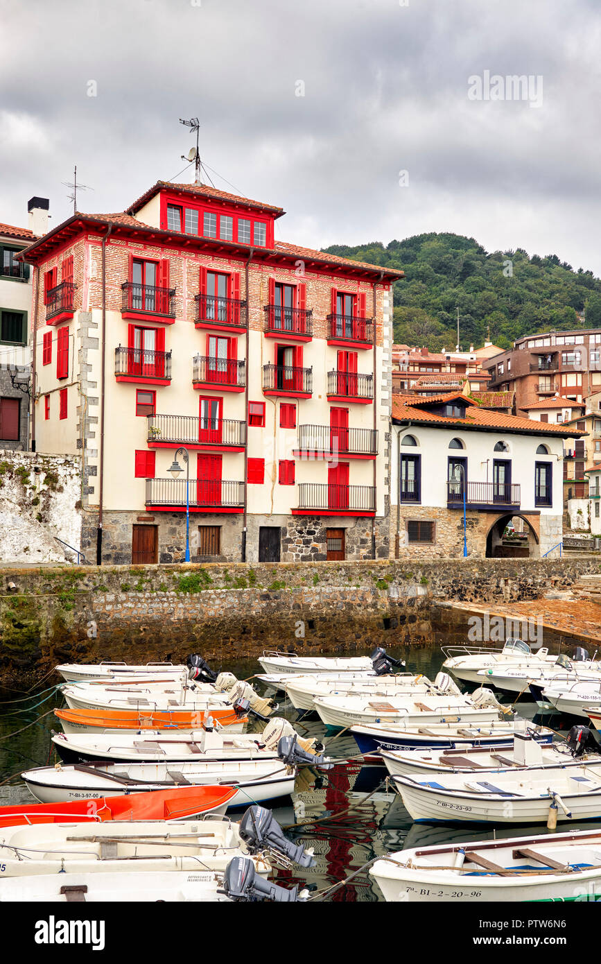 Mundaka, Biosphère Urdaibai, Gascogne, Pays Basque, Espagne Banque D'Images