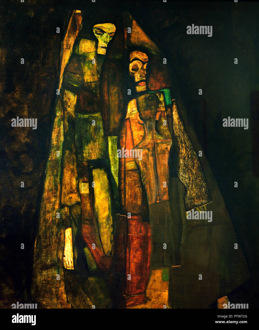 Apocalypse 1911 par Egon Schiele (1890 - 1918), l'Autriche l'Autriche. Banque D'Images