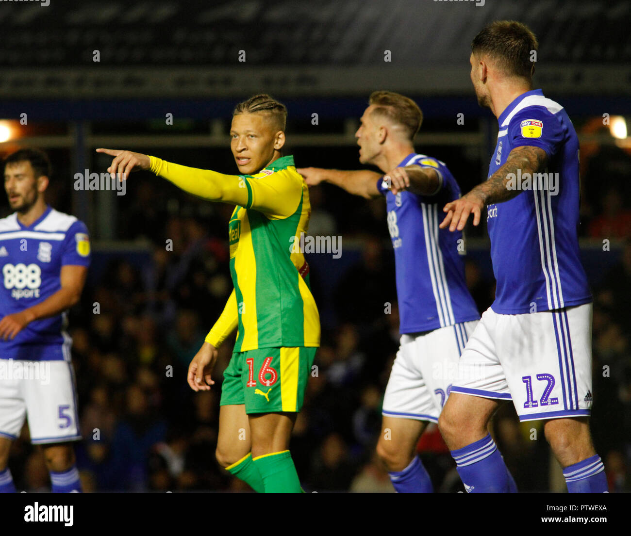 Birmingham City / West Bromwich Albion Banque D'Images