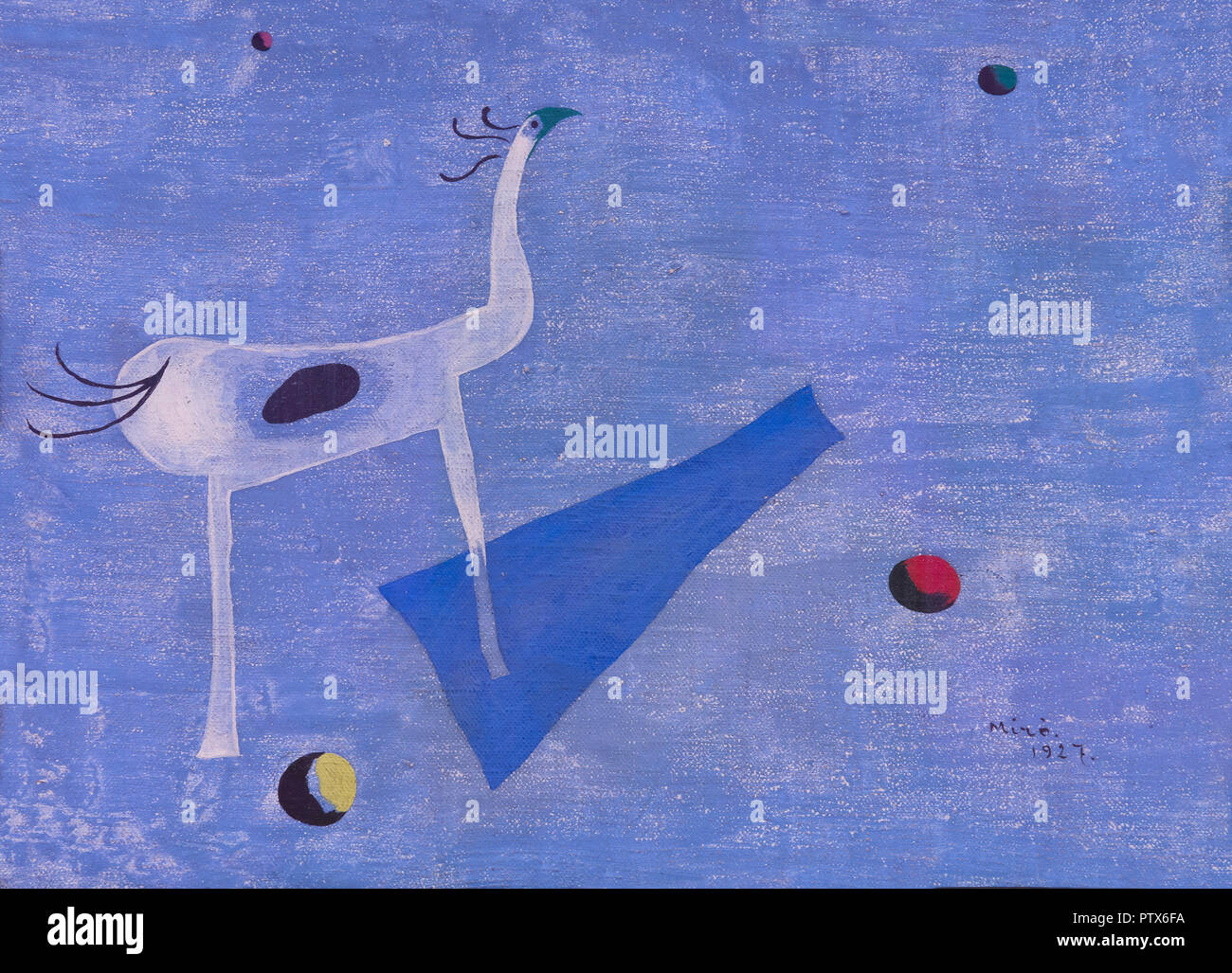 Cheval de cirque, Joan Miro, 1927, Art Institute of Chicago, Chicago, Illinois, USA, Amérique du Nord Banque D'Images