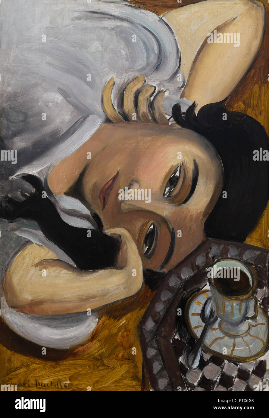 Henri Matisse、Lorette a la tasse de cafe