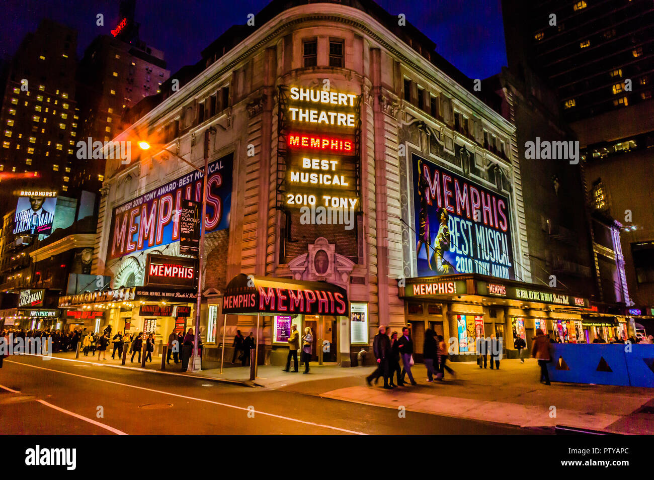 SHUBERT Theatre Theatre District Times Square Manhattan - New York, New York, USA Banque D'Images