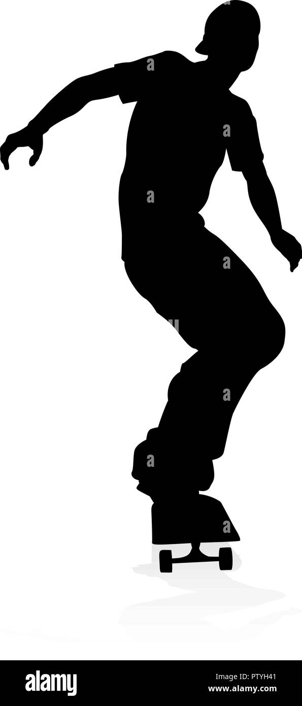 Silhouette Skateur Skateur Image Vectorielle Stock Alamy Silhouette Skateur Skateur Image Vectorielle Stock Alamy