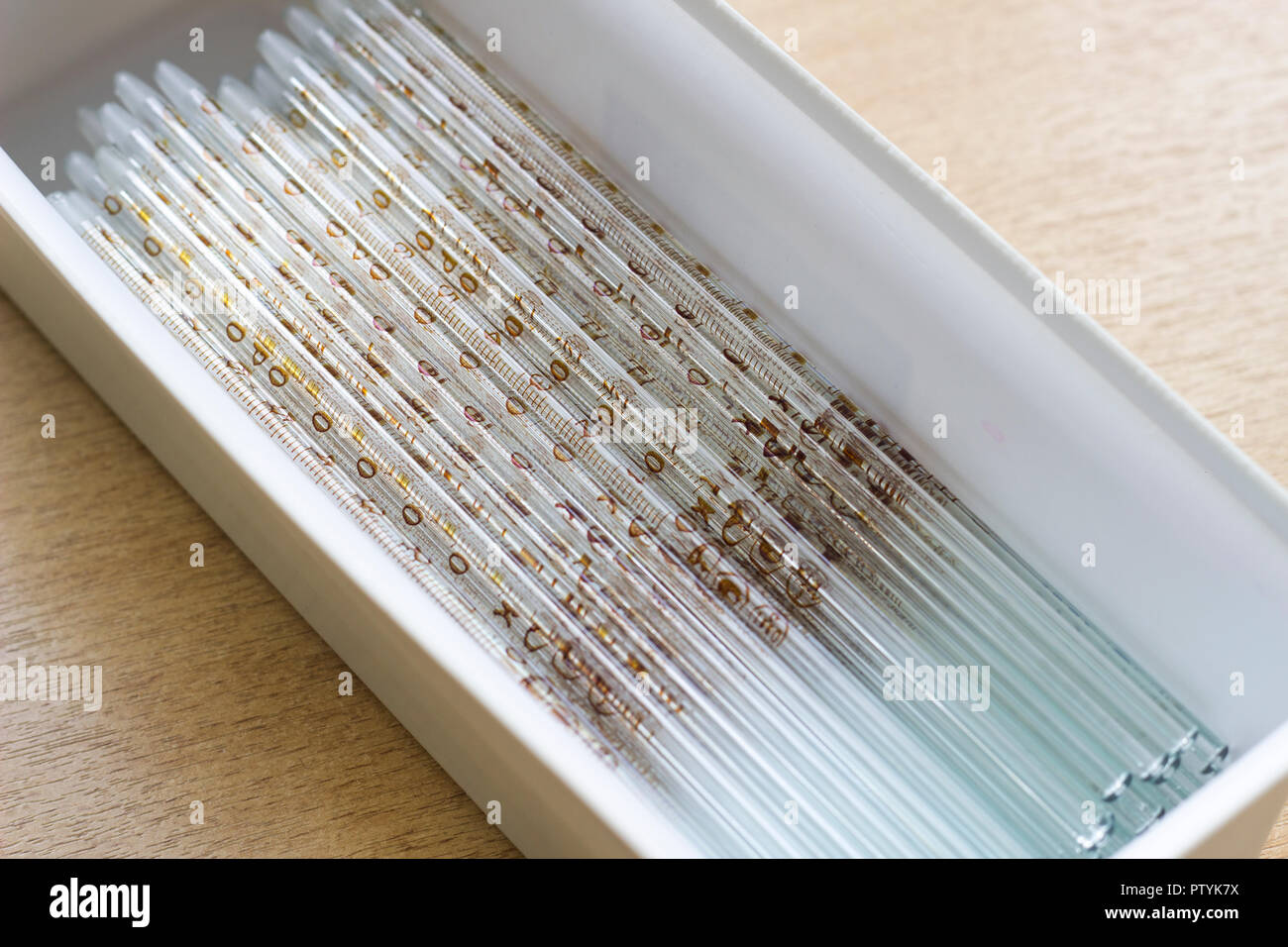 Stonylab Tubes Capillaires En Verre 100 Mm - 1000 PCS Micro Pipettes Pour TLC Et Laboratoire - 0.9-1.1 Mm ID