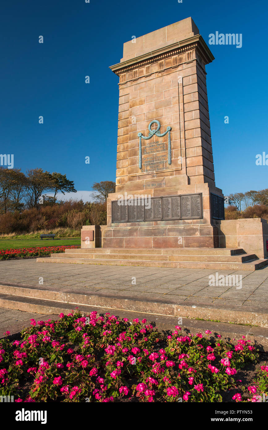 Mémorial de la guerre d'Arbroath, Arbroath, Angus, Scotland. Banque D'Images