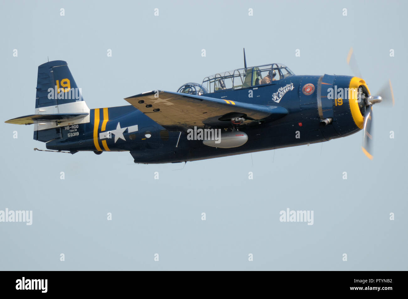 Grumman TBM Avenger Seconde Guerre mondiale avion de Bombardier
