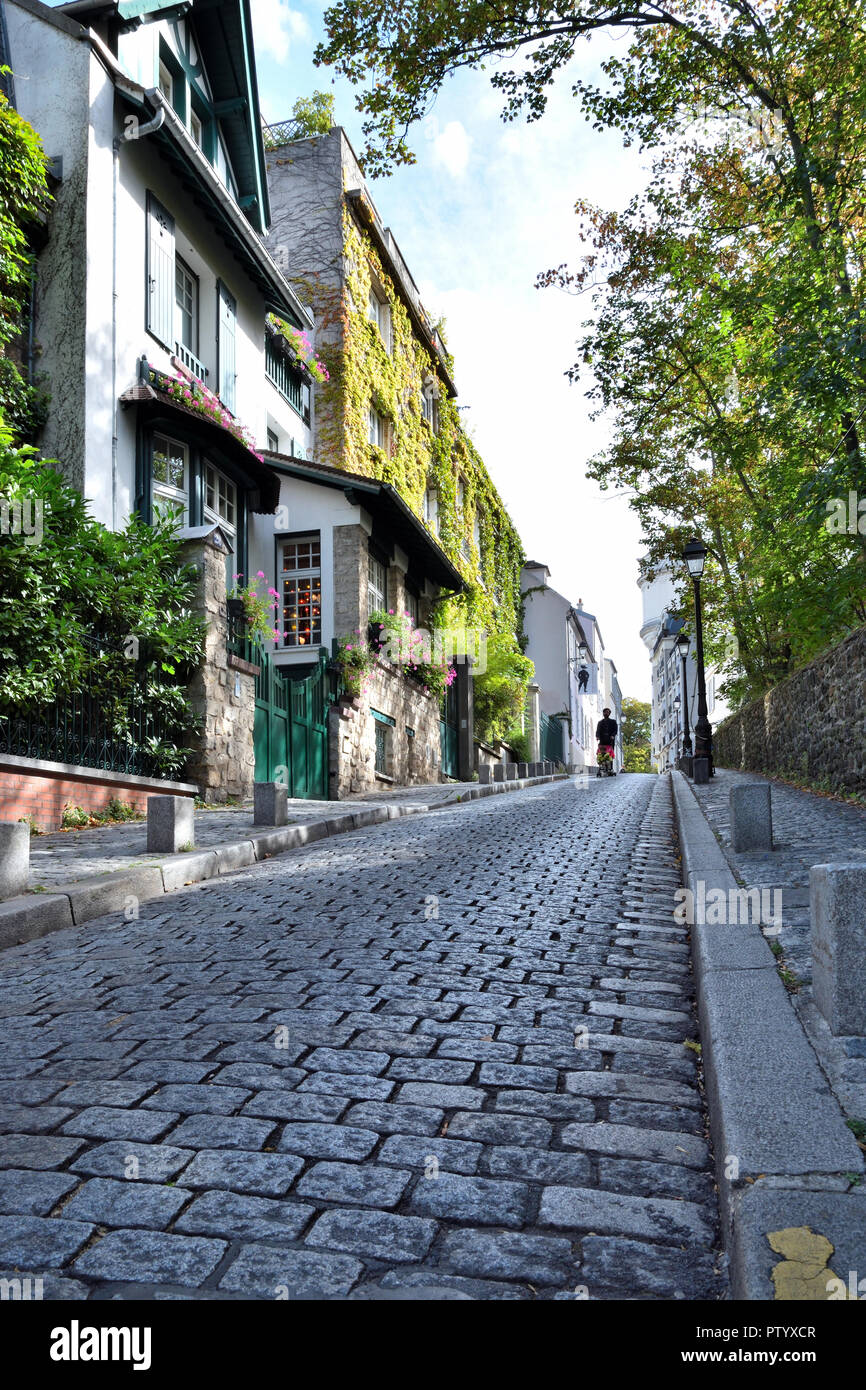 Sreets à Montmartre Banque D'Images