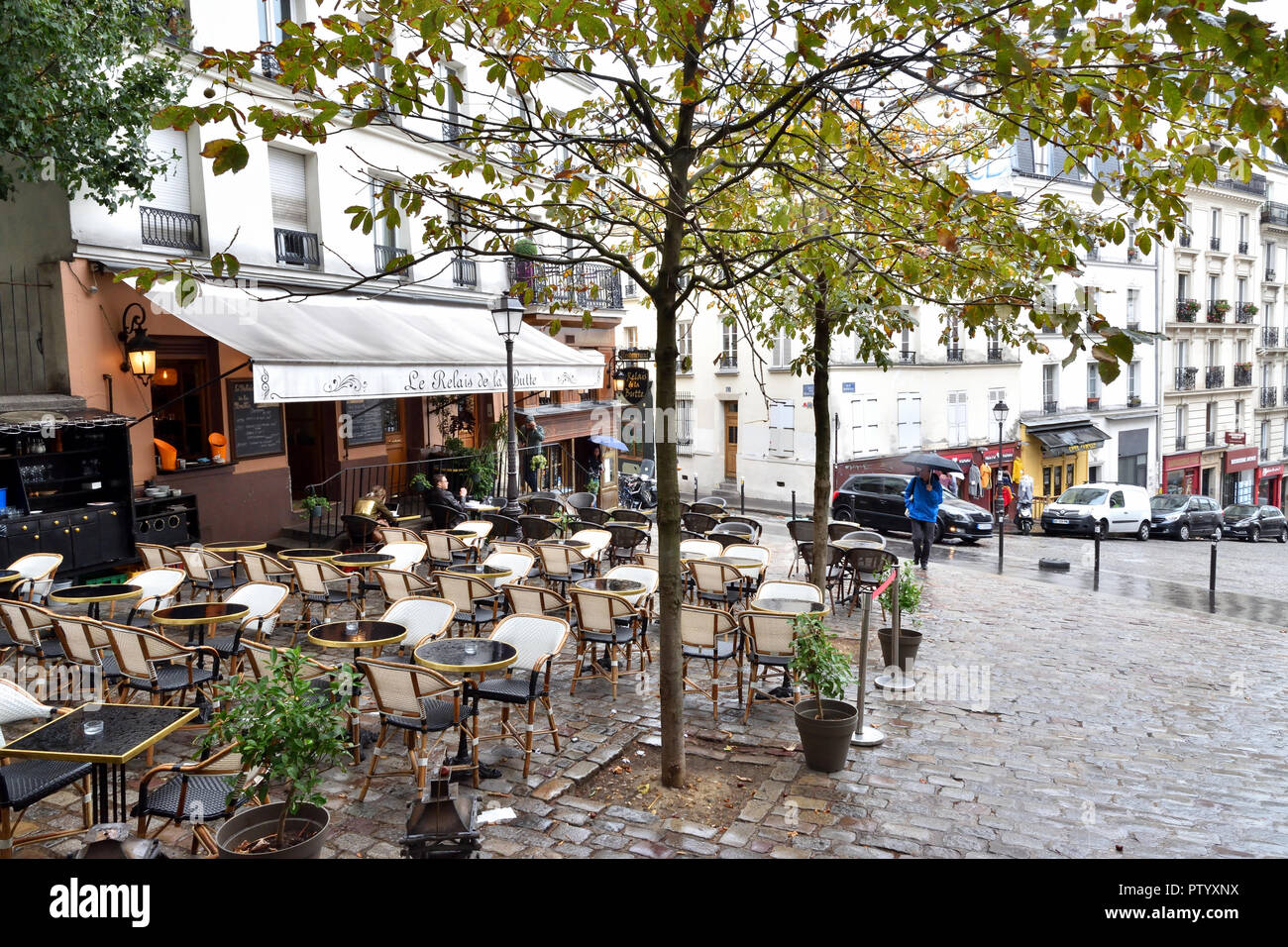 Places in Montmartre Banque D'Images