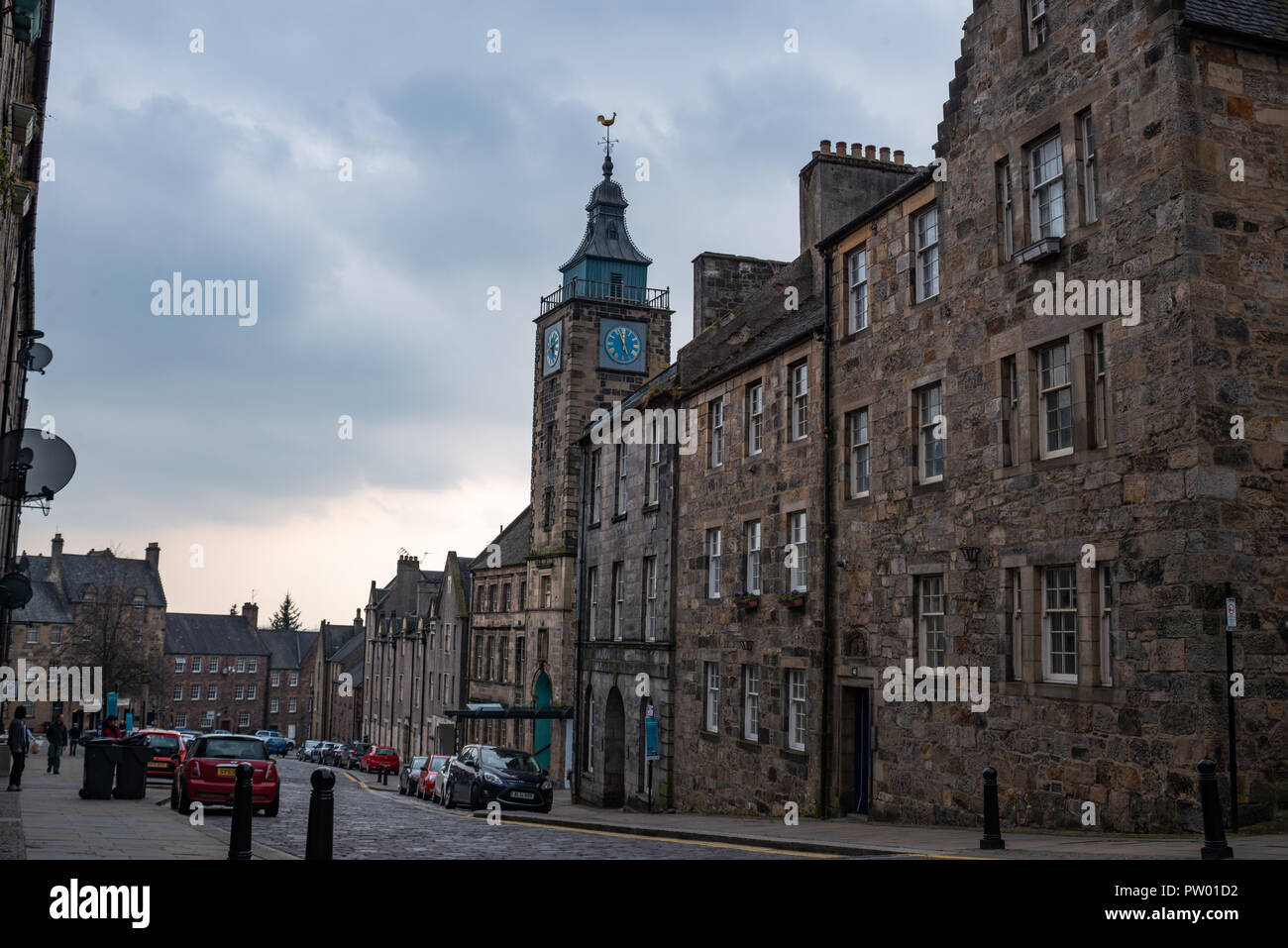 Vieille ville de Stirling, Stirlingshire, Scotland, Royaume-Uni, Banque D'Images