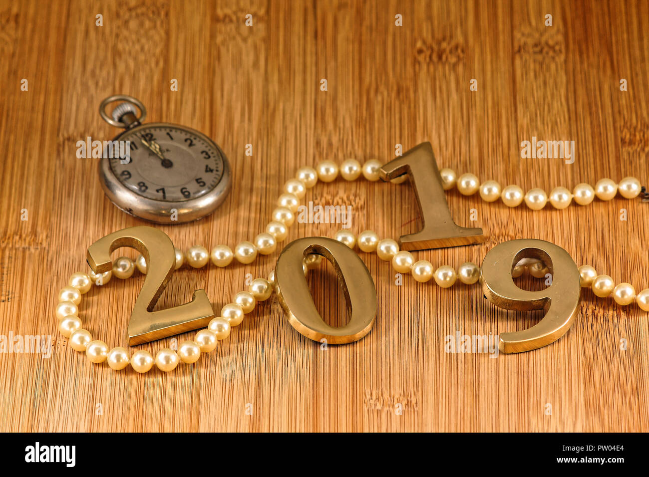 Bonne Année 2019 Banque D'Images