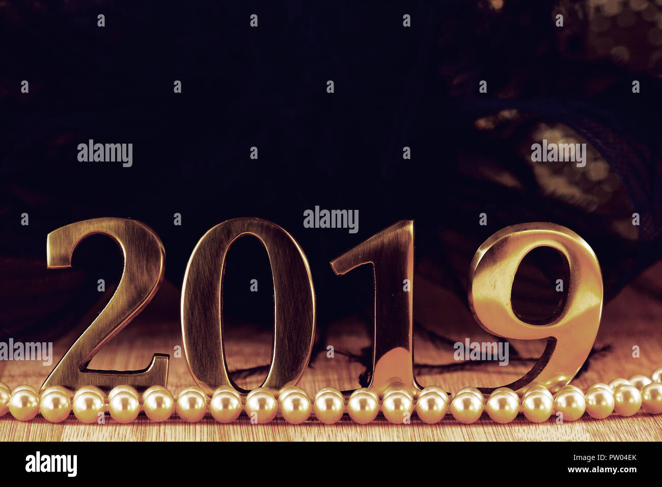 Bonne Année 2019 Banque D'Images