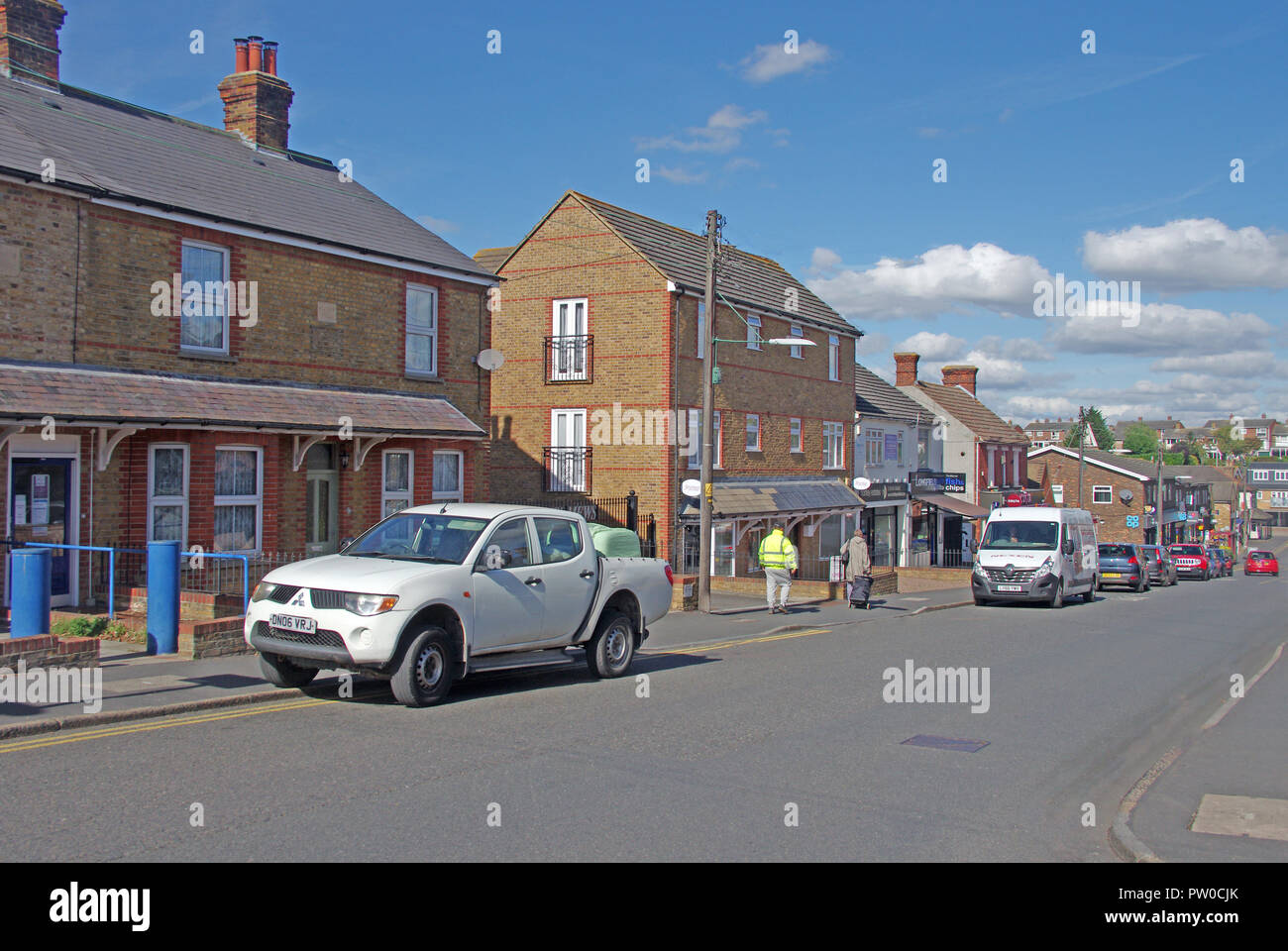 Longfield Kent Boutiques High Street Banque D'Images