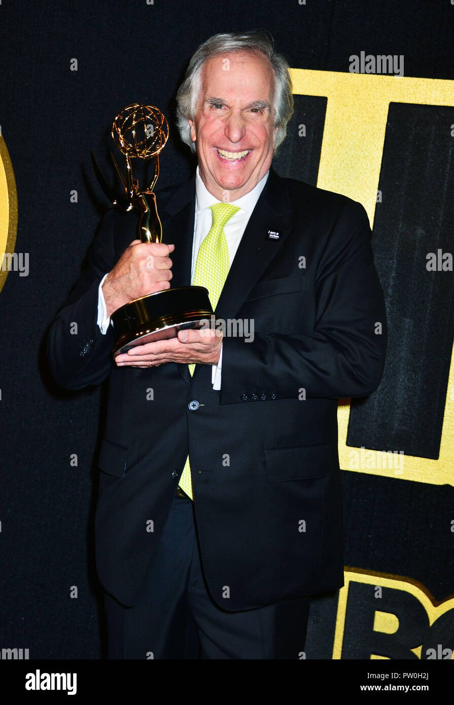 Henry Winkler arrive à HBO's Post Emmy Awards Réception à l'esplanade du Pacific Design Center le 17 septembre 2018 à Los Angeles, Californie Banque D'Images