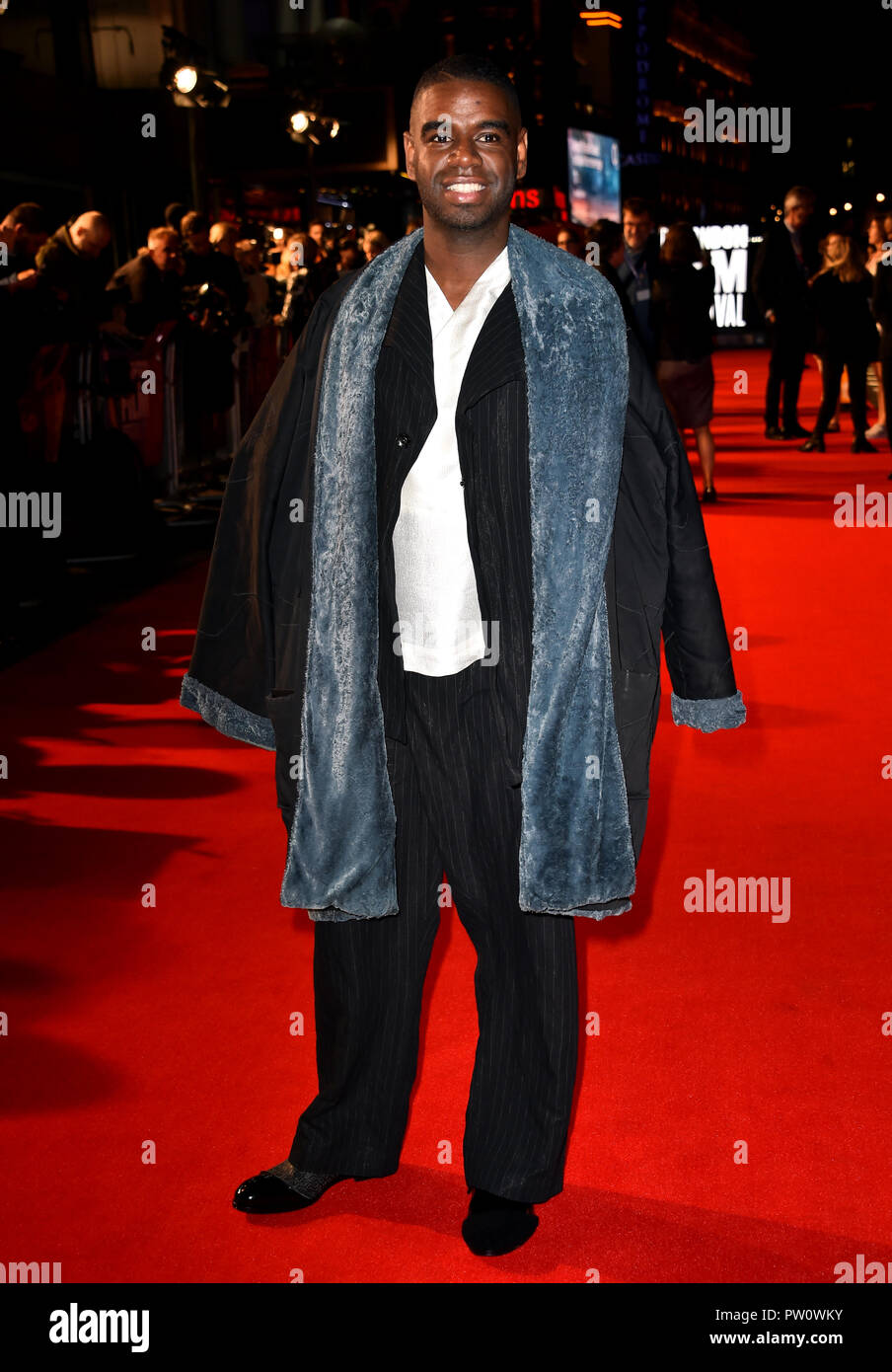 Johnny Palmer participant à la Colette UK Premiere dans le cadre de la BFI London Film Festival au Cineworld Leicester Square, London Banque D'Images