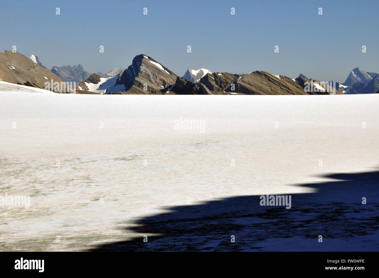 Le parc provincial du mont Robson, British Columbia, Canada Banque D'Images