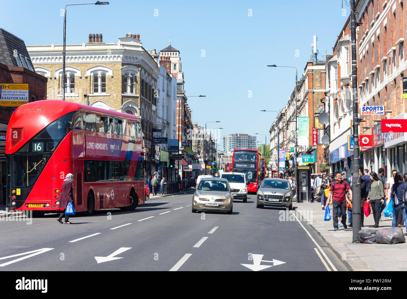 Kilburn High Road, Kilburn, London Borough of Camden, Greater London