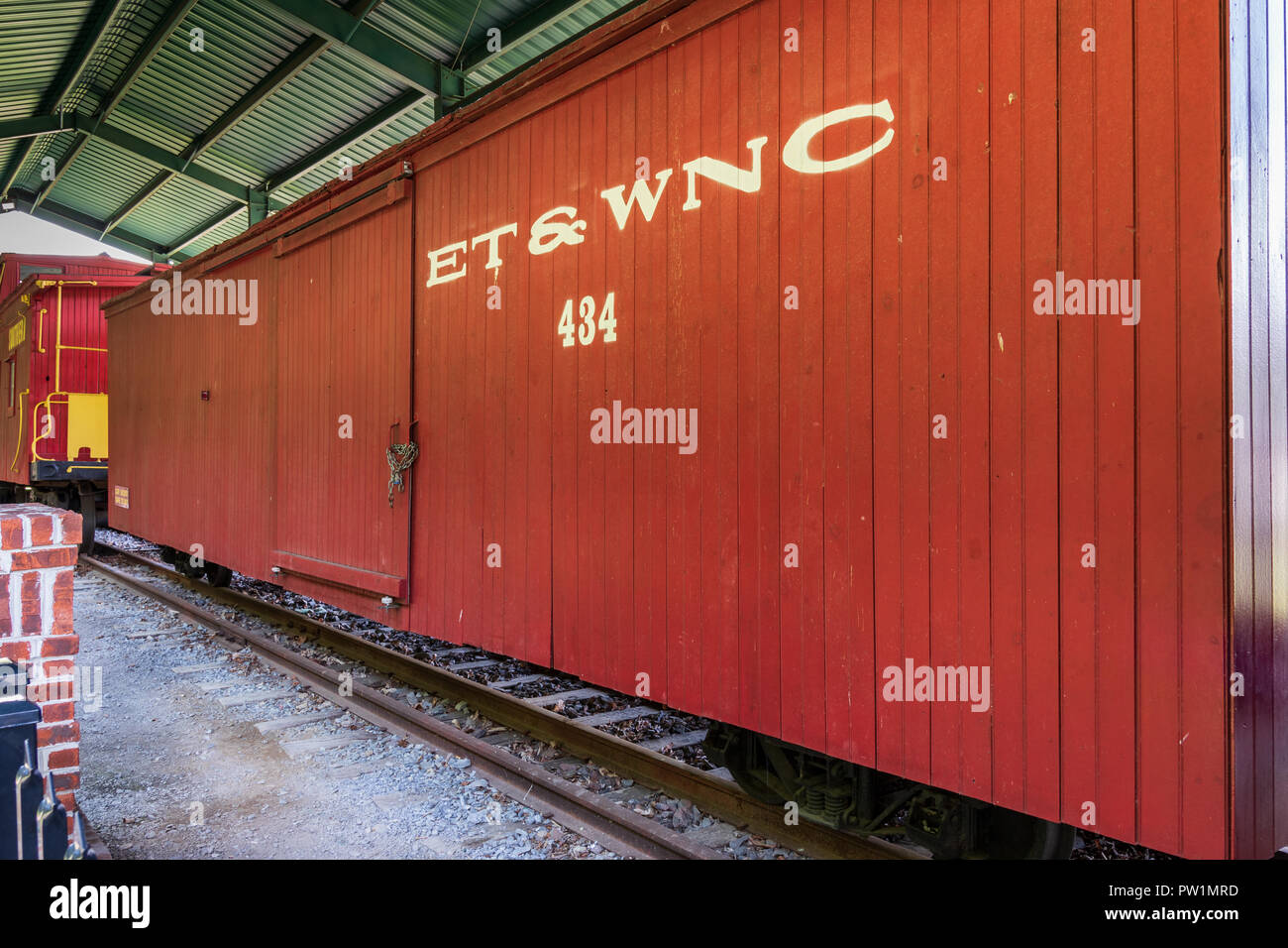 Ripley, TN, USA-10/1/18 : l'Est du Tennessee et de la Caroline du Nord occidentale fort car. Banque D'Images